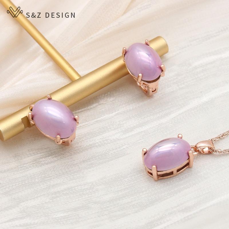 Cercei cu picătură de perle simulate, în formă de ou elegantă, seturi de bijuterii pentru femei, bijuterii de petrecere, colier cu pandantiv