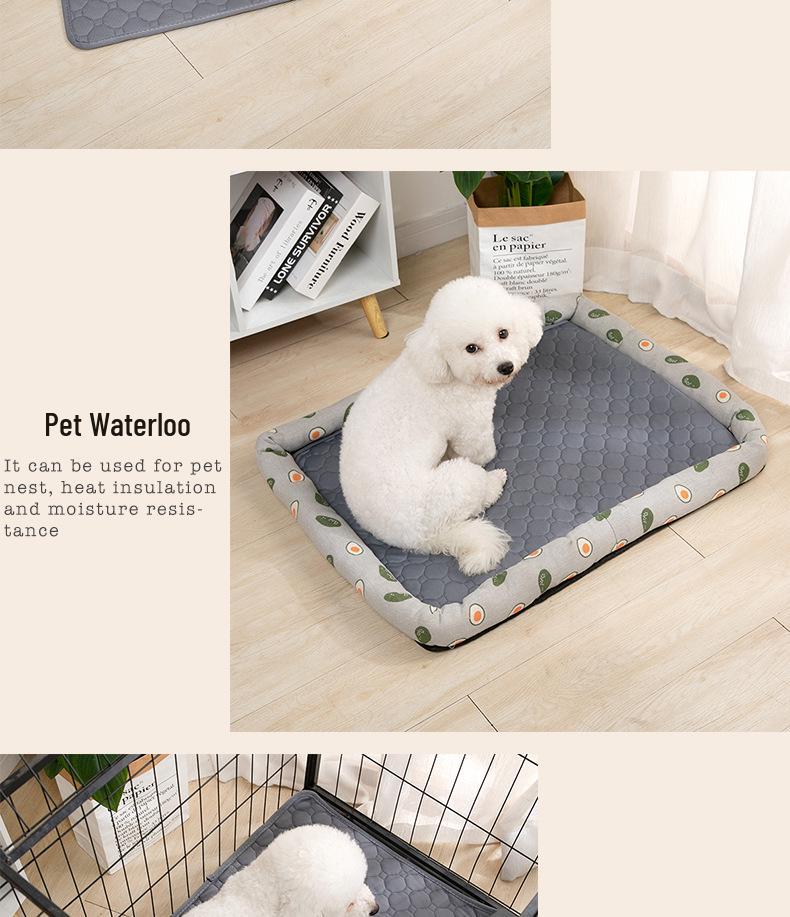 Washable Non-Slip Pet Urine Pad: Absorbent, Quick-Dry, Reusable Dog & Cat Training Diaper