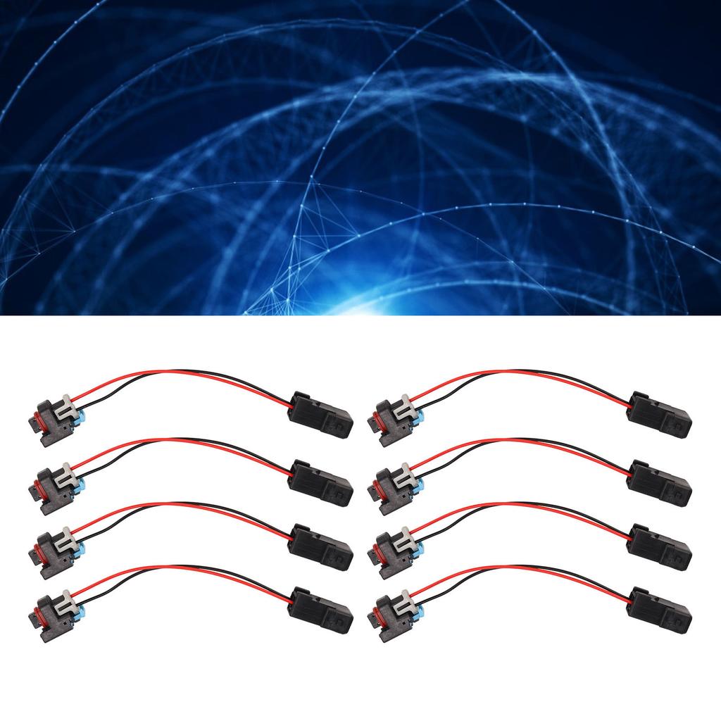   Fuel Injector Connector Plug Wire Harness Premium Quality   ABS Wiring Replacement Kit for   LQ4 LQ9 4.8 5.3 6.0 Engine LS1 LS6 LT1  1 M