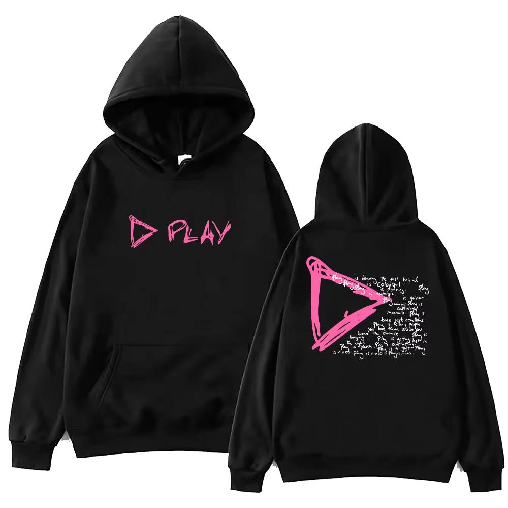 Ed Sheeran Play Album Men Women Fashion Hoodie 2 Sided Harajuku Pullover Tops Sweatshirt Fans Gift
