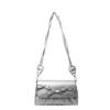 Small Fresh Bow Women'S Bag Fashionable Small Square Bag Textured Pu Shoulder Bag Versatile Messenger Bag