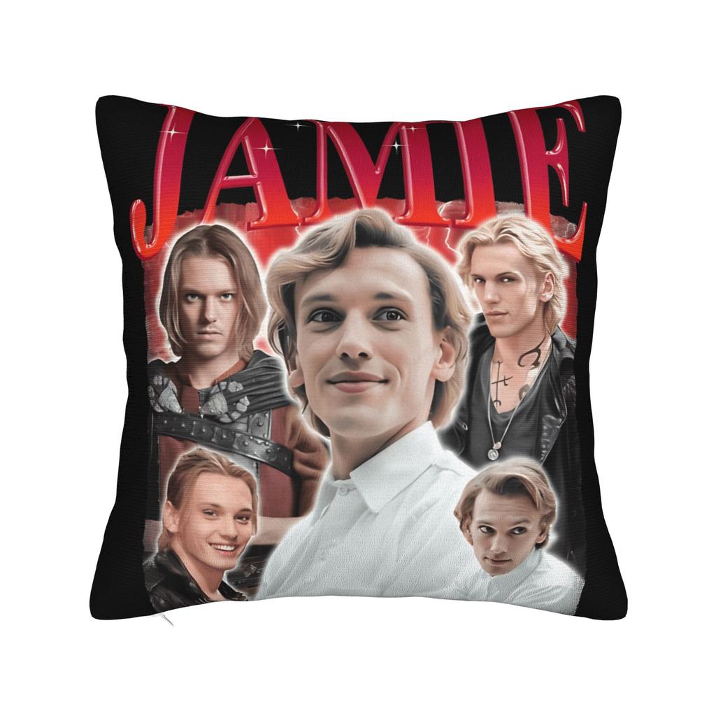 Pillow Cover Jamie Campbell Bower Abstract Collage Cute Funny Pillow Case For Sofa Home Decor Pillowcases