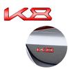 For K3 K5 K8 Lettering Emblem Forte Cerato Optima Sorento Sportage GT Line Car Metal Badge Logo Body Decals Rear Sticker