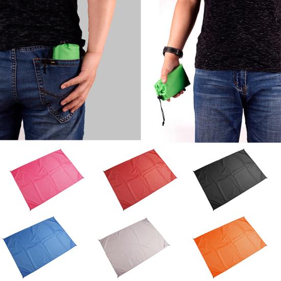 Outdoor Camping Wasserdichte Mini Klapp Strand Picknick Matte Tragbare Feuchtigkeit Pad