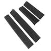 4pcs Door Sill Protector Strips Scratch Protection TPE Door Sill Scuff Plate Trim Sticker