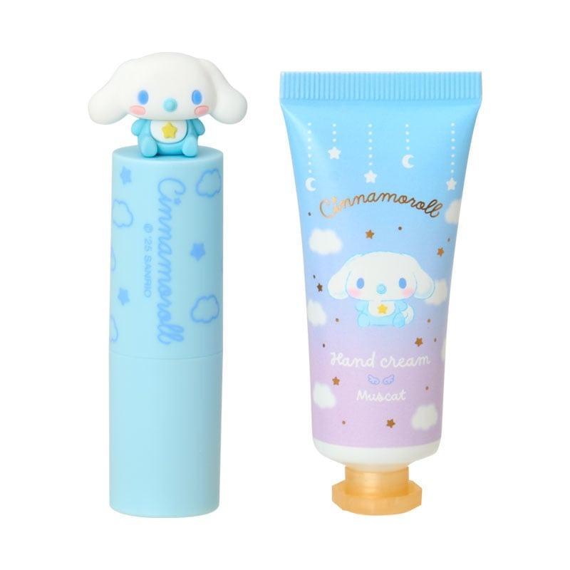 Cinnamonroll Lip Cream Hand Set Sanrio Moisturizing Cosmetics Cute Character Goods Gift
