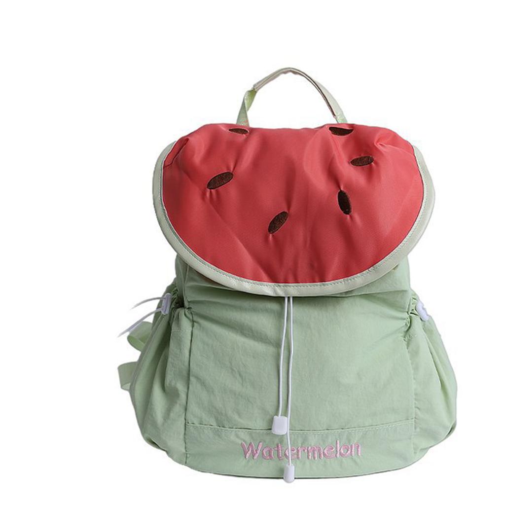 Fruit Series Backpacks School Backpacks Large Capacity Casual Daypacks Aesthetic Backpacks Drawstring Backpacks