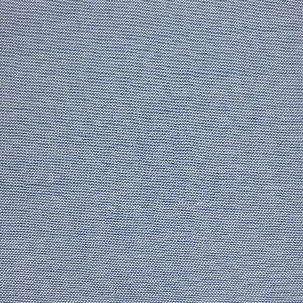 Seven Uniform GH7021-3 Long Sleeve Stand Collar Oxford Shirt, Sax, SS