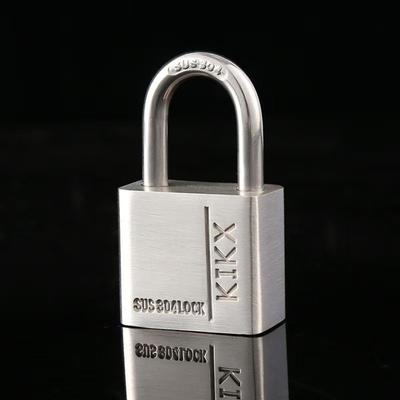 304 Stainless Steel Dormitory Cabinet Padlock Anti-theft Waterproof Suitcase Security Lock Secure