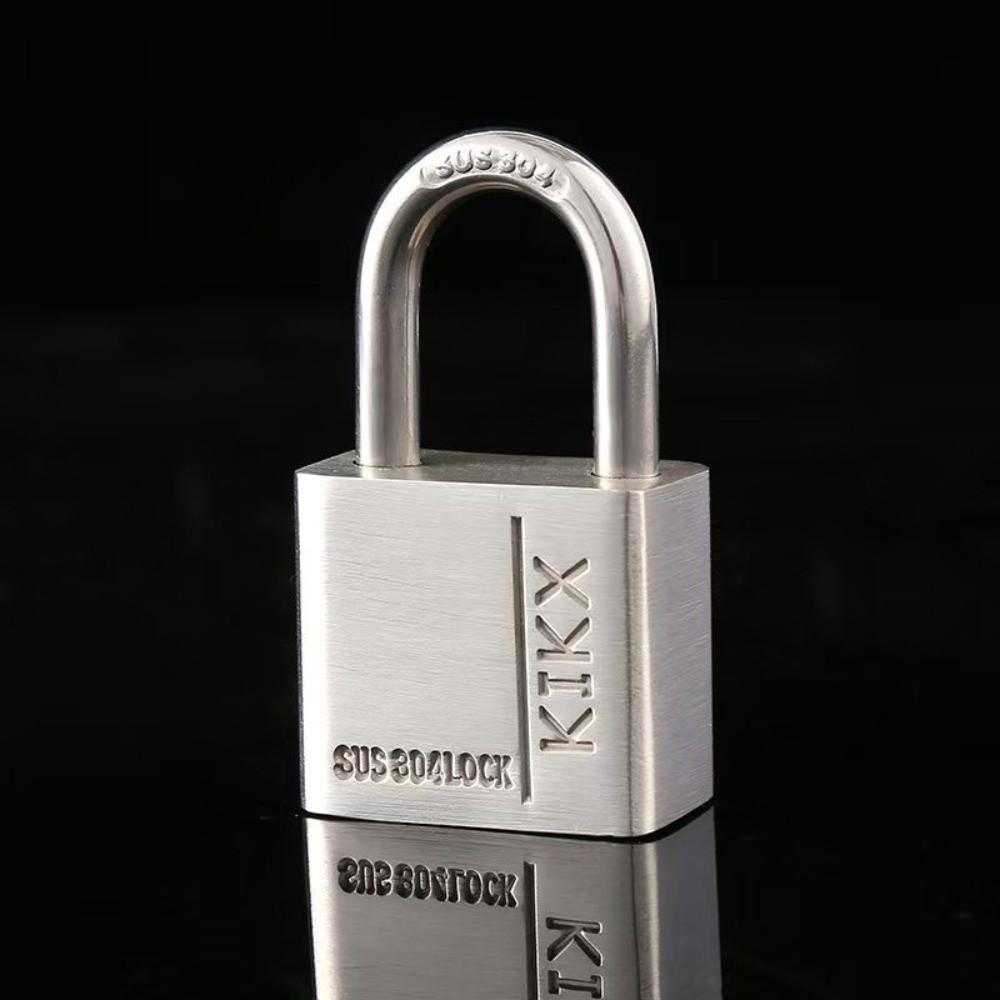 304 Stainless Steel Dormitory Cabinet Padlock Anti-theft Secure Suitcase Security Lock Waterproof