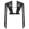 Unisex Metallic Shiny Shoulder Shrugs Tassel Fringe Adjustable Armor Shawls