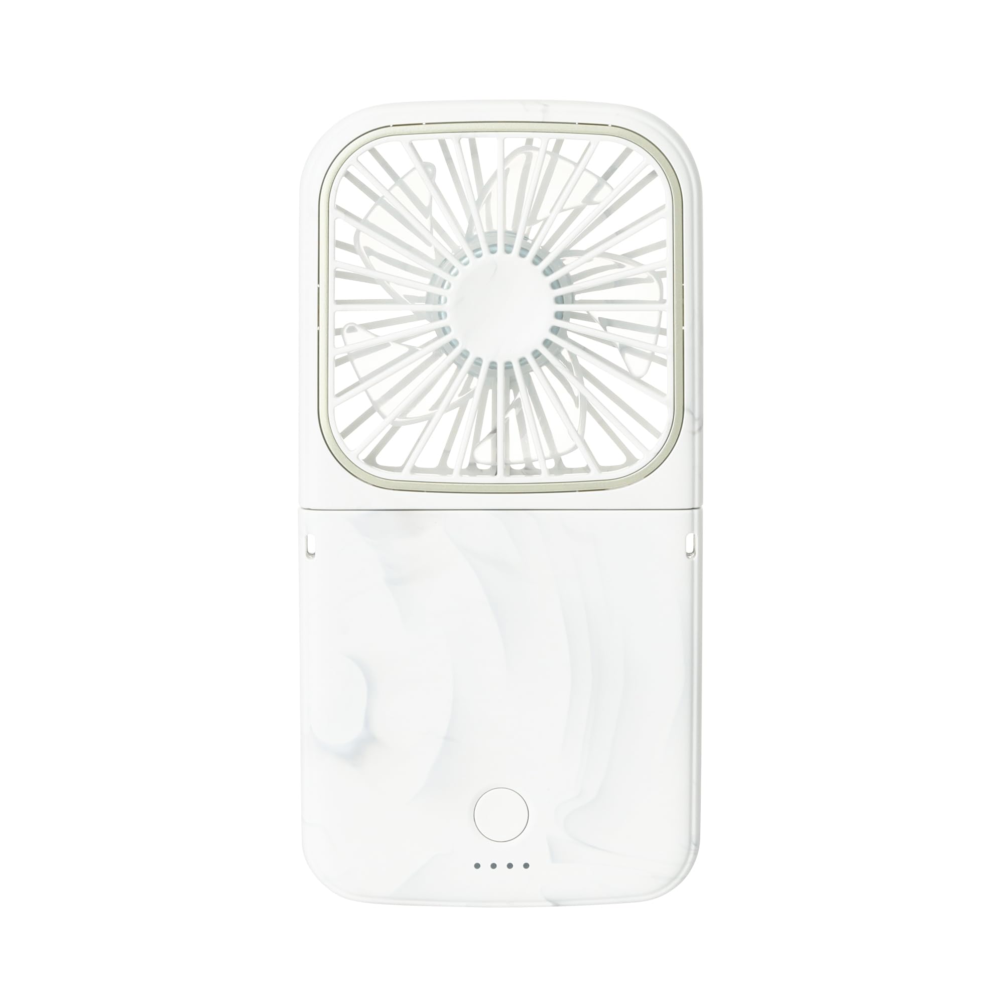 

Francfranc Smart Handy Fan Marble White [2024 Model]