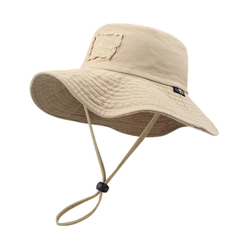 Summer Hiking Fisherman Hat Versatile Sun Shade Drawstring Fisherman Hats for Friend Family Neighbors Gift