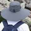 Windproof Hat for Riding Sun Men And Women, Breathable Wide Brim Fishing Outdoor Work Hat, UV Protection Cap Camping Hiking Gardening