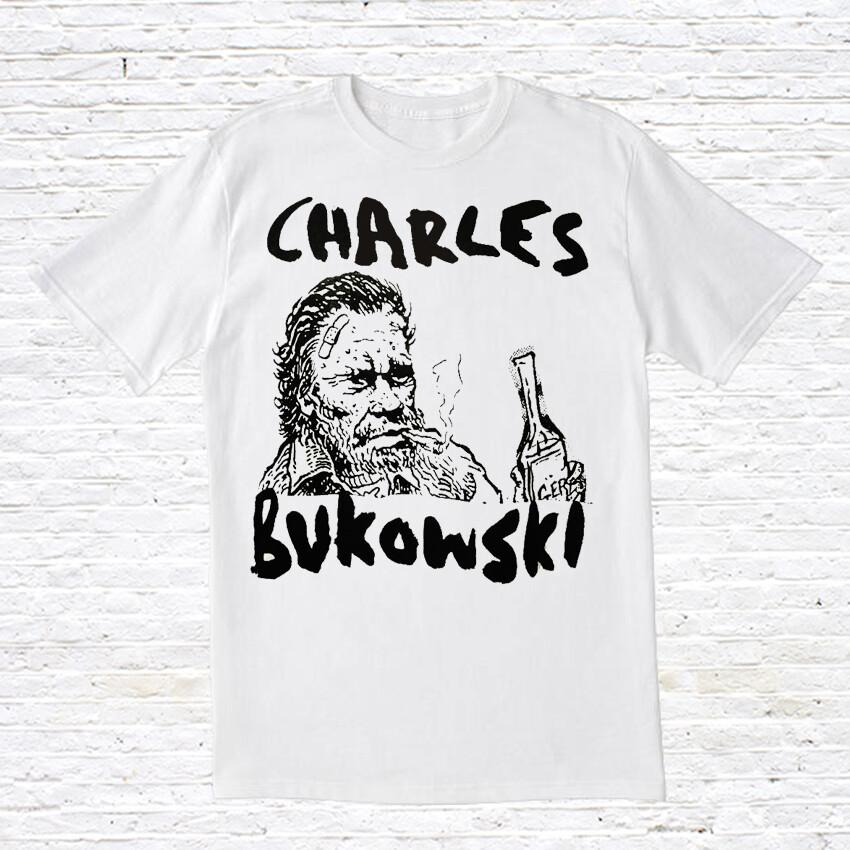 Charles Bukowski TShirt. Unisex T-Shirt XL