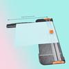 A4 Manual Paper Cutter - Safe for Hands, Office Use, Plastic Trimmer