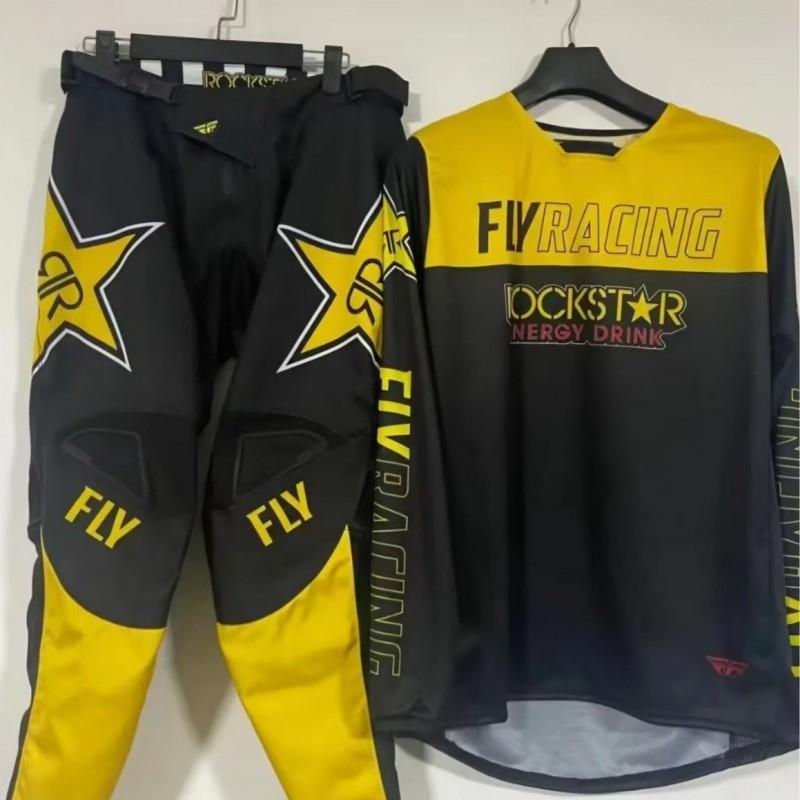 Herren Damen Mountainbike Radtrikot Set Schnelltrocknend Wasserdicht Reitanzug Trail Downhill