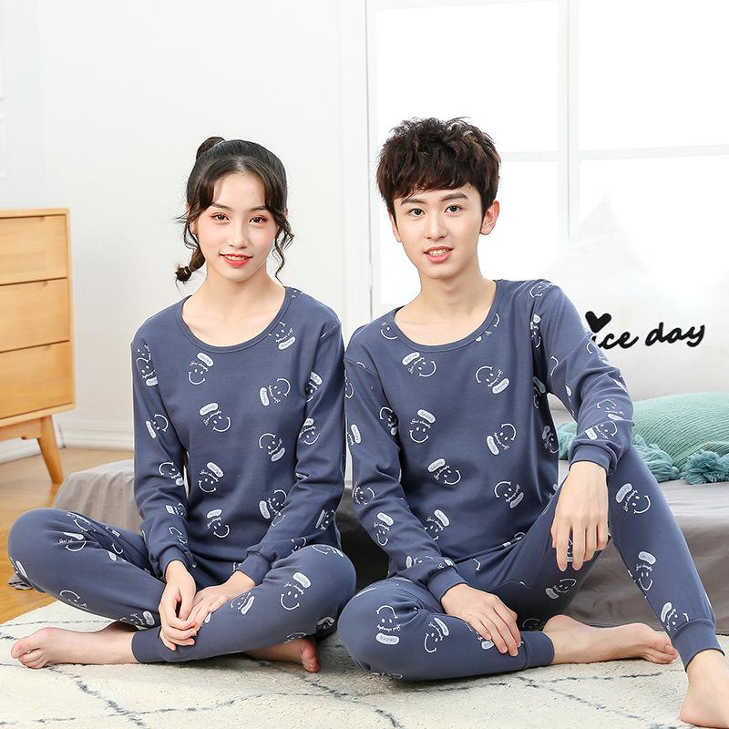 Children's Cotton Underwear & Pajama Set: Warm Wool Sweater, Bottoms for Boys & Girls, Autumn/Winter Comfort