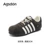 Augustine red German training shoes for women's 2025 autumn new soft-soled comfortable sports and leisure shoes flat-soled with skirts