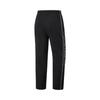 Li Ning Spring Straight Leg Woven Knitted Sports Pants Women Bottoms Black AYKV328-1