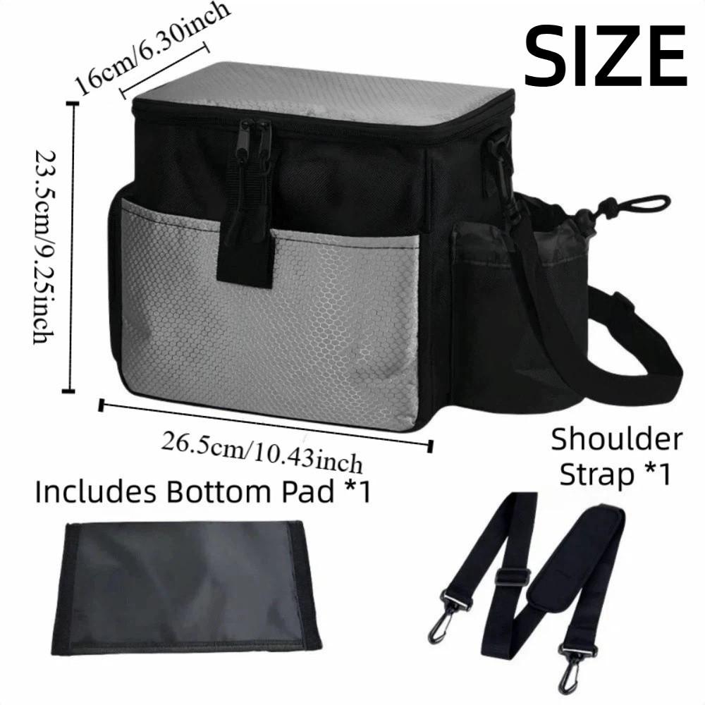 Lightweight Disc Storage Bag Waterproof Disc Golf Beginner Bag  Disc Golf Sports