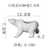 Polar Bear Succulent Flower Pot Personalized Ceramic Crafts Office Home Ornament Gardening Creativity