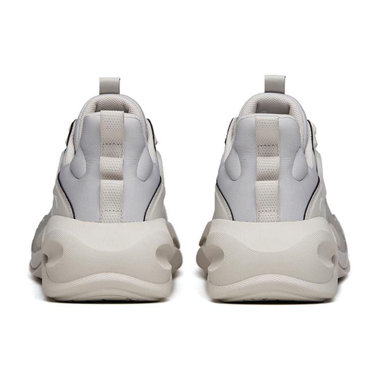 New Anta Chao Worship 2.0 Durable Breathable Low Top Sports Casual Shoes Men's Gray 112218840-1