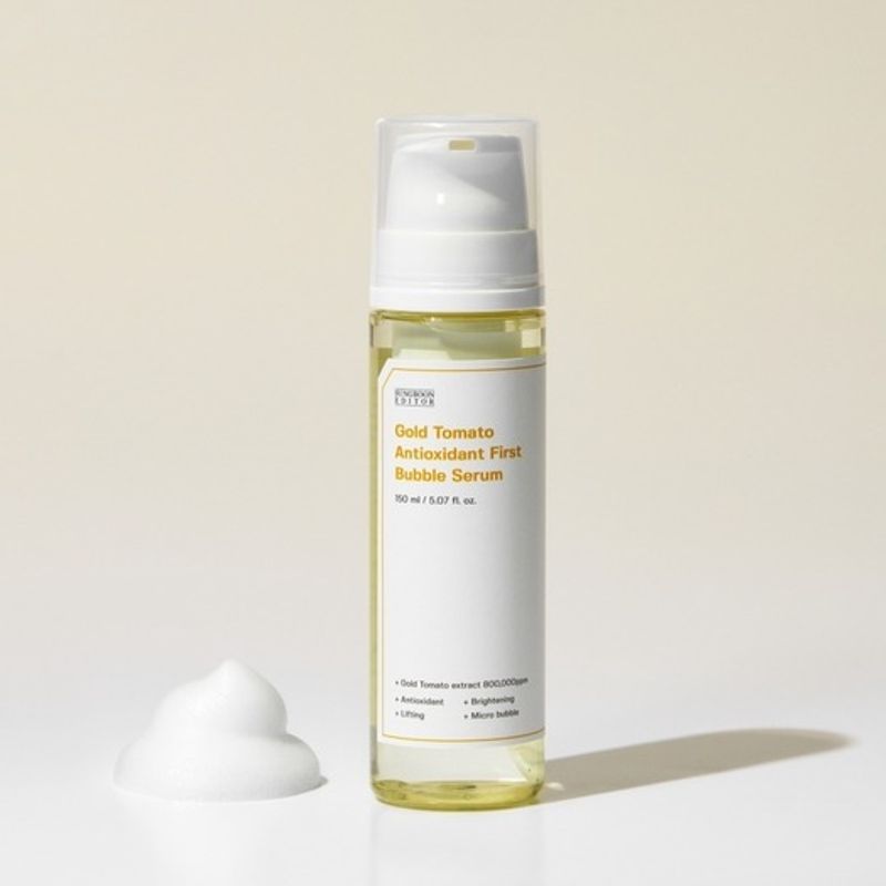 [Wrinkle/Elasticity] Gold Tomato Anti-Hydrating Melanin Care Bubble Serum 150ml
