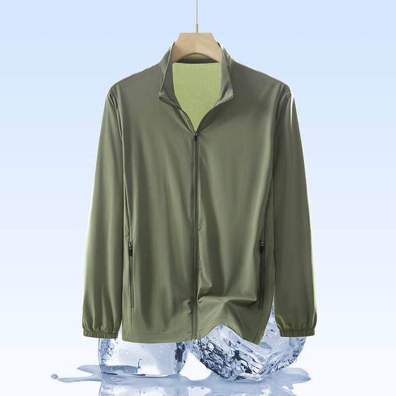 

Men s Ice Silk Quick-Dry Sun Protection Jacket One Size