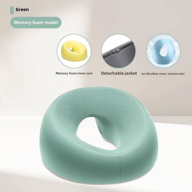 Face Rest Pillow For Beauty Salon Ergonomics Lying Down Pillow Memory Foam Breathable Head Rest Support Pillow Body Massage