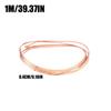 Flat Copper Braided Sleeves Tinned Plating Metal Sheath Screening Signal Wire Cable Shielded Expandable Ground Copper Straps