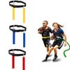 Durable Waist Flag Belt Adjustable Rugby Flag Tag Portable Football Training Belt  Rugby Game