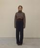 SHINE ON YOU Half Cardigan Turtleneck Crop Top