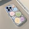 Cute Expression for IPhone17promax Mobile Phone Case for Apple 16 Cream Case 12 Niche Creativity 11 Mirror
