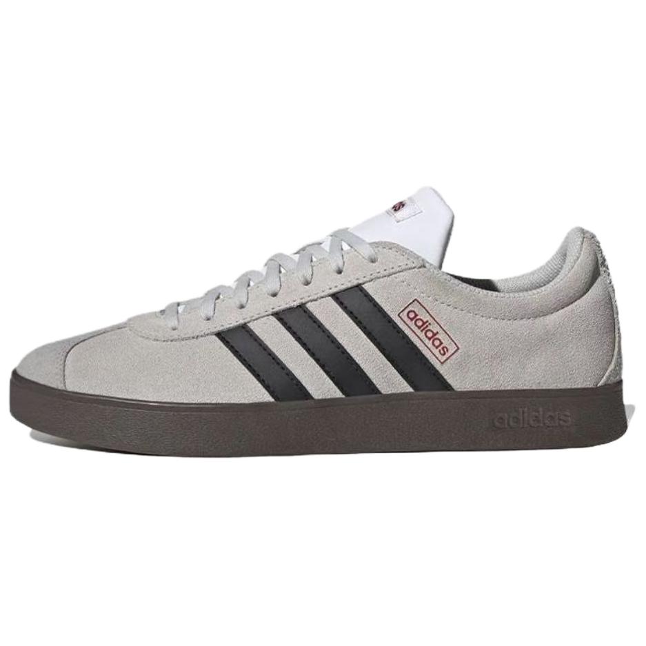 Adidas VL COURT 2.0 Butter Puppy Abrasion Resistant Slip Resistant Low top Skateboard Shoes Unisex Blue HQ1802(Team2178-)