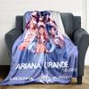 Ariana Grande'S Music Evolution Blanket Soft Throw Blanket For Home Bedroom Bed Sofa Travel Office Solid Christmas Blanket