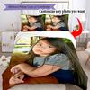 Customize Photos Customize Your Photo Bedding Set Breathable Duvet Cover with Pillowcases Home Decoration Birthday Gift