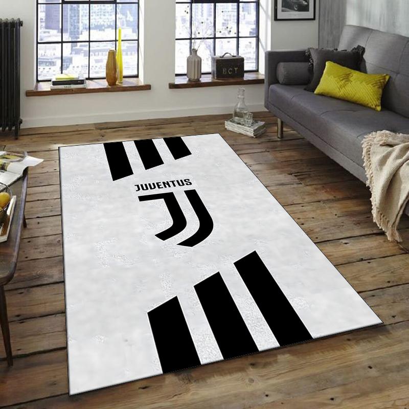 Juventus Design Area Rug - Non-Slip, Soft & Cozy Floor Mat for Living Room, Bedroom, Office - Indoor/Outdoor Decorative Carpet