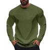 DICIFY Men's Fashion Casual Autumn Winter Long Sleeve O-Neck Blouses & Shirts