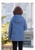 Stylish Short Down Jacket for Petite Middle-Aged & Elderly Women - Winter Warmth, Thick, White Duck Down