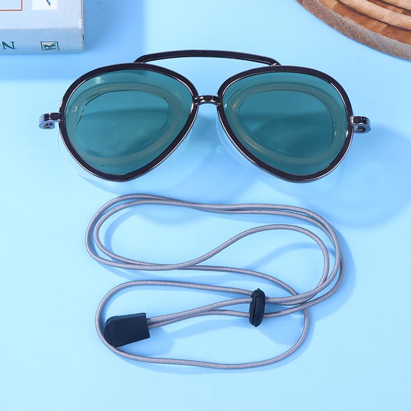 Retro Swimming Goggles Adjustable Swim Glasses Uv Protection Wide View Big Frame Swim Diving Glasses No Leaking