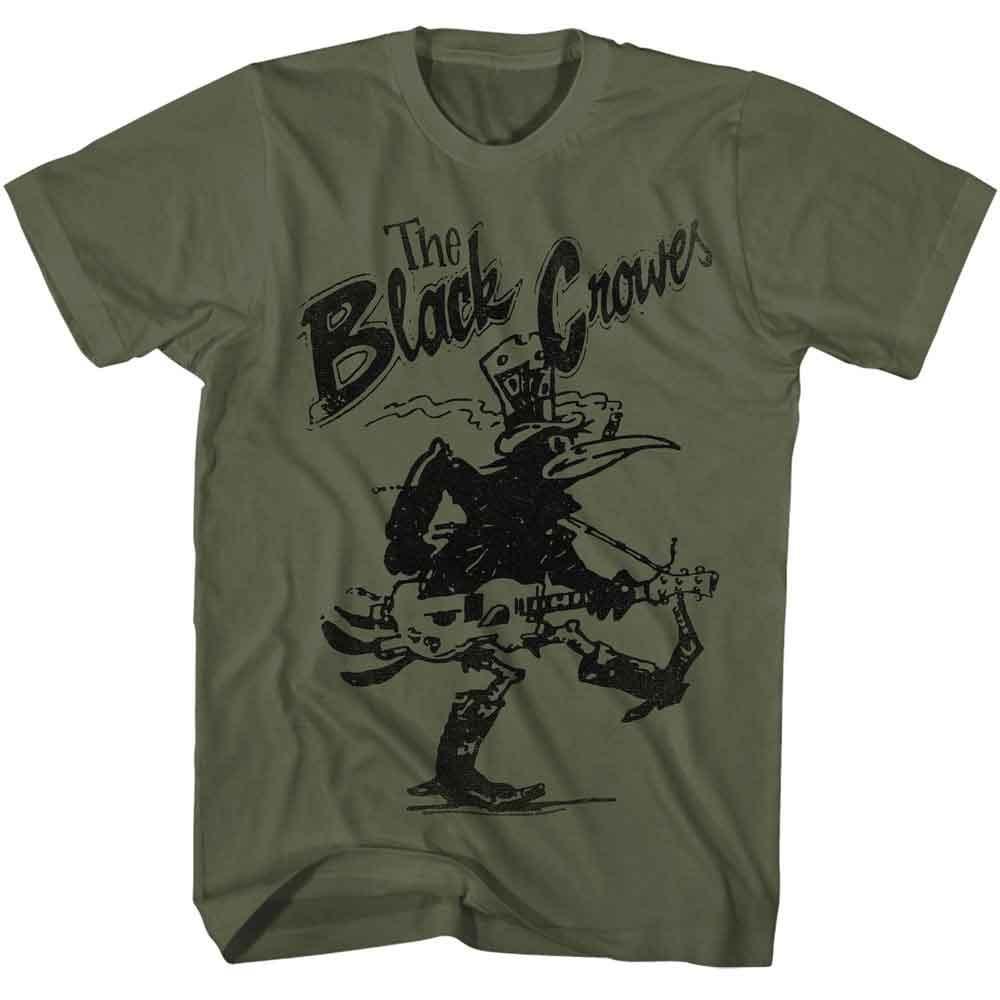 The Black Crowes Винтажная Футболка с Логотипом Crowes Военно-зеленая Музыкальная Футболка Унисекс XXXL