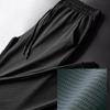 Herren Schnelltrocknende Ice Silk Mesh Jogginghose mit Elastischem Bund