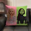 WWicked Part One Movie Cushion Cover Natural Linen Organic Fabric DoubleSided Printing Sofa Home Decor Gift Pillow Case