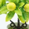 Artificial Plant Bonsai Nice-looking Exquisite Vivid Artificial Plant Orange Lemon Peach Fruit