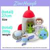 Space Monkey Plush Set With Pp Cotton For Kids And Adults