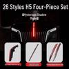 Red Flag H5 Emblem Grille Light: 26 Models, Flowing or Constant On, Hood and PHEV Modification