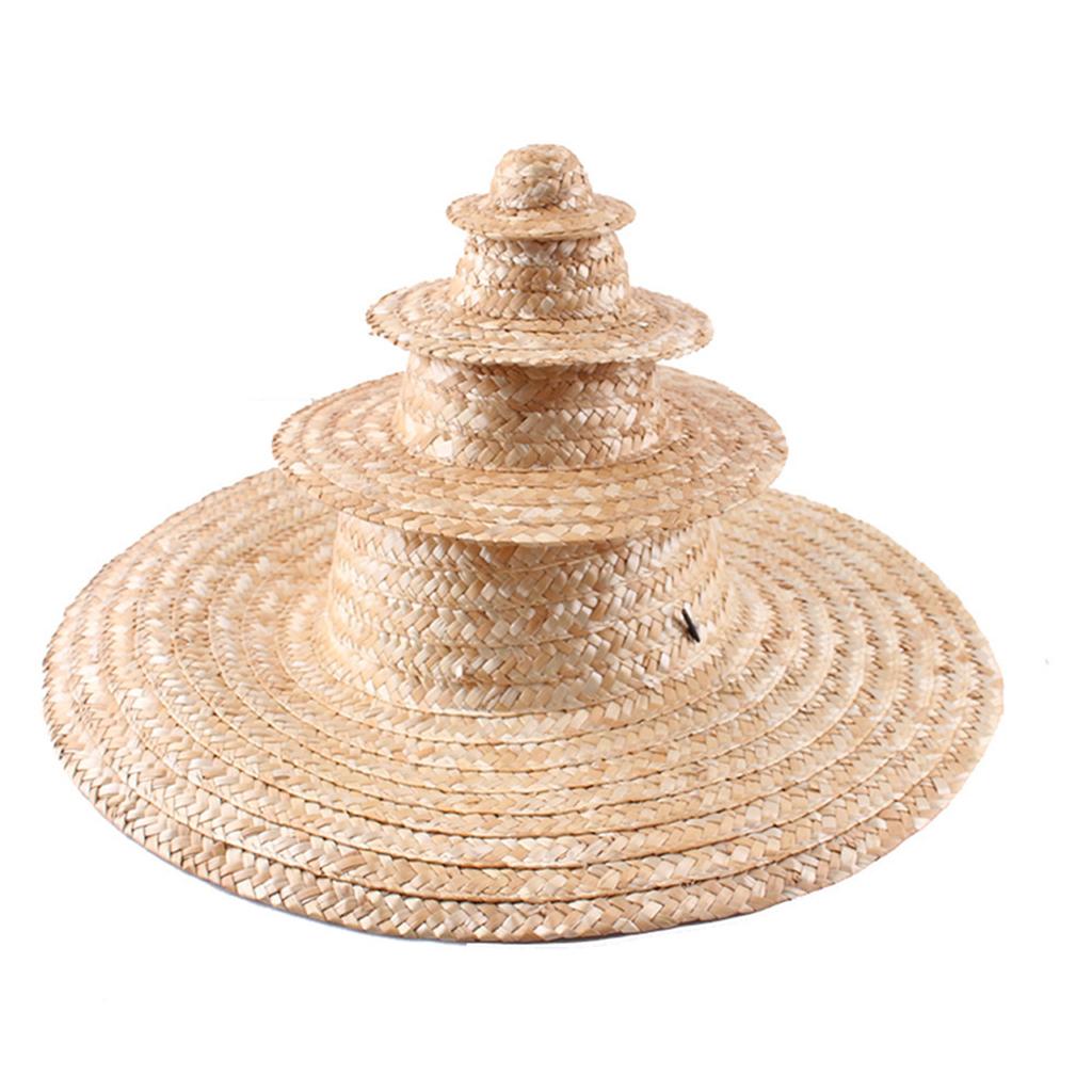 Straw Hat Unleash Your Creativity with DIY Painting Hat for Artists and Crafters Trendy Fashion Accessory DIY Straw Hat