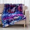 Jinx Theme Printed Blanket - Perfect for Couch, Bed, Travel & Outdoor Use | Machine Washable, Cozy & Durable.