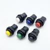 DS-428/427 12mm Round Button Switch: Self-locking, Non-locking, Self-resetting Momentary Power Switch